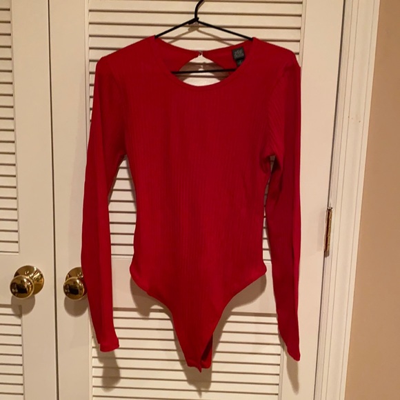 wild fable Tops - ❤️ Red ribbed body suit ❤️
